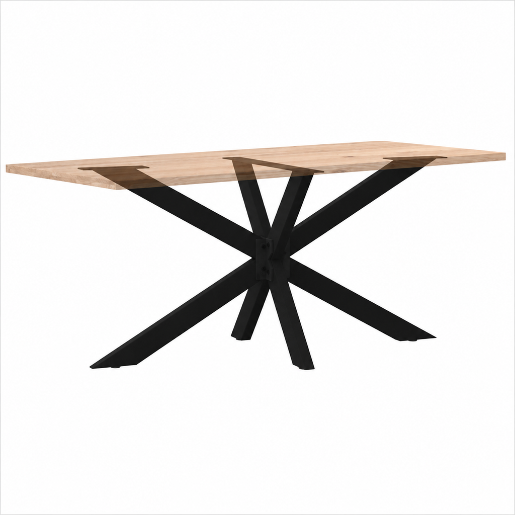 Pied Croisée 150 x 78 x (72-73) cm