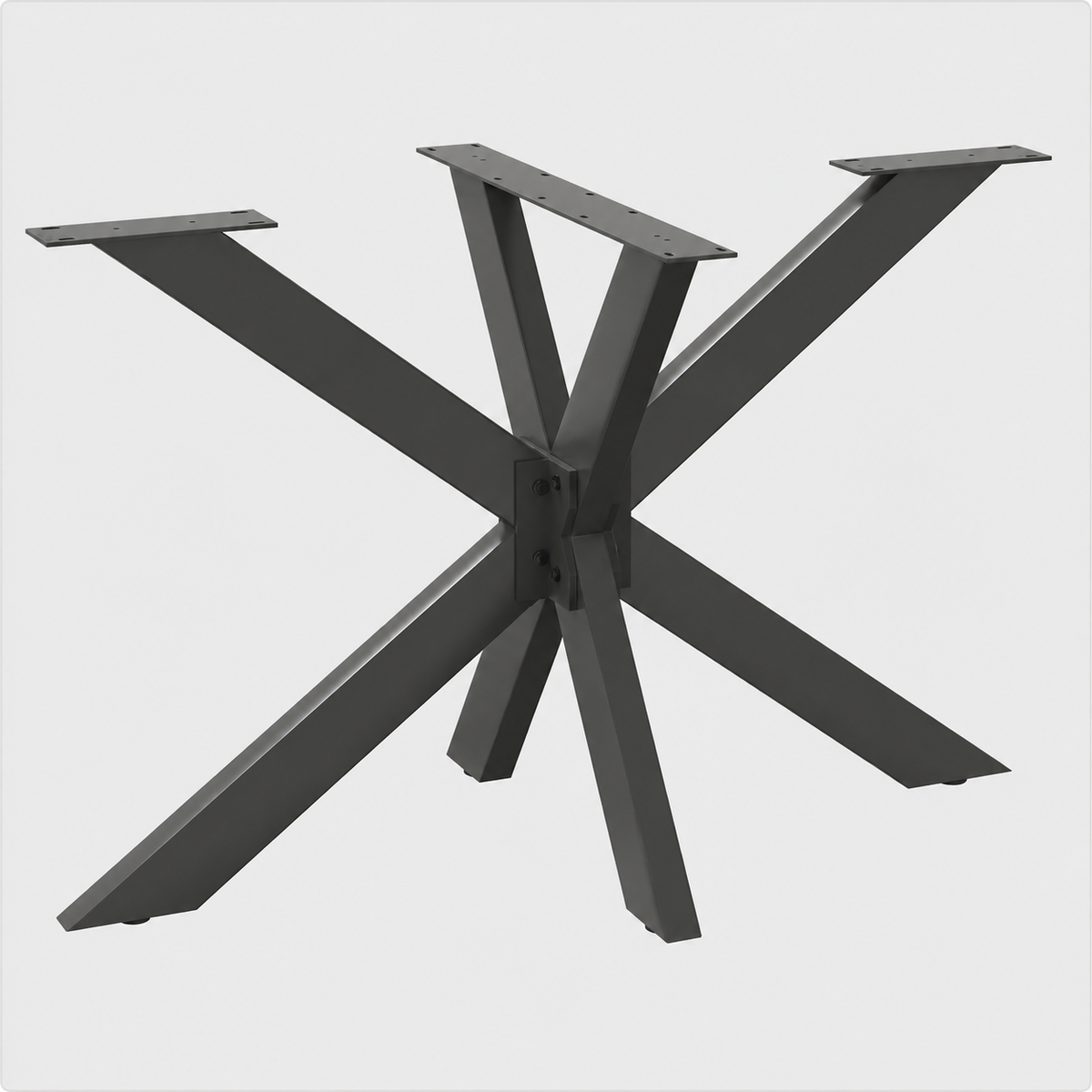 Pied Croisée 120 x 68 x (72-73) cm