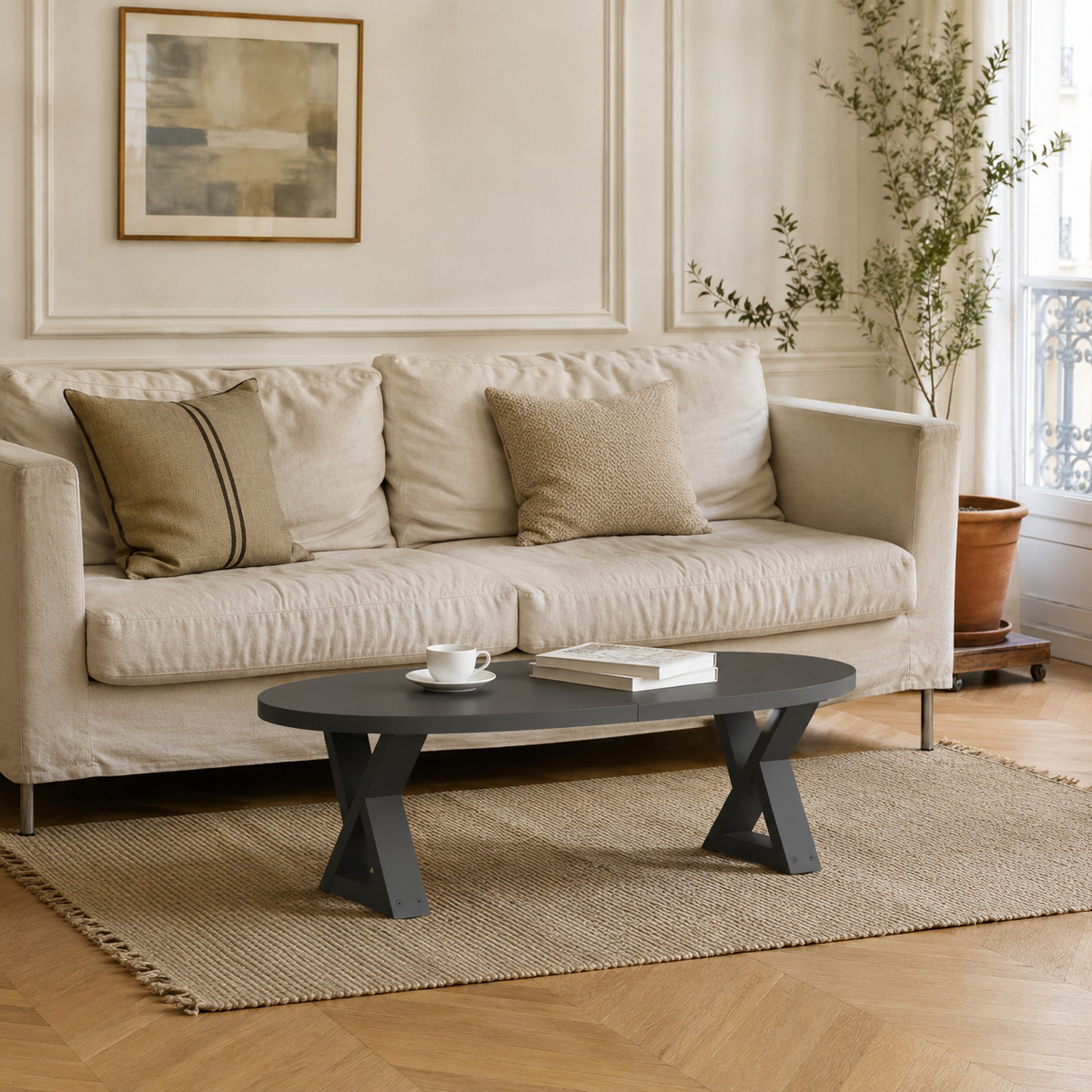 Pied Croisillon 30 x (30-31,3) cm