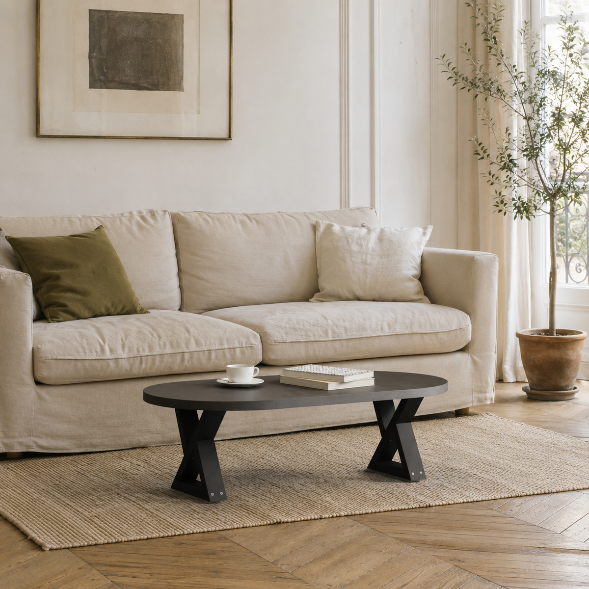 Pied Croisillon 30 x (30-31,3) cm