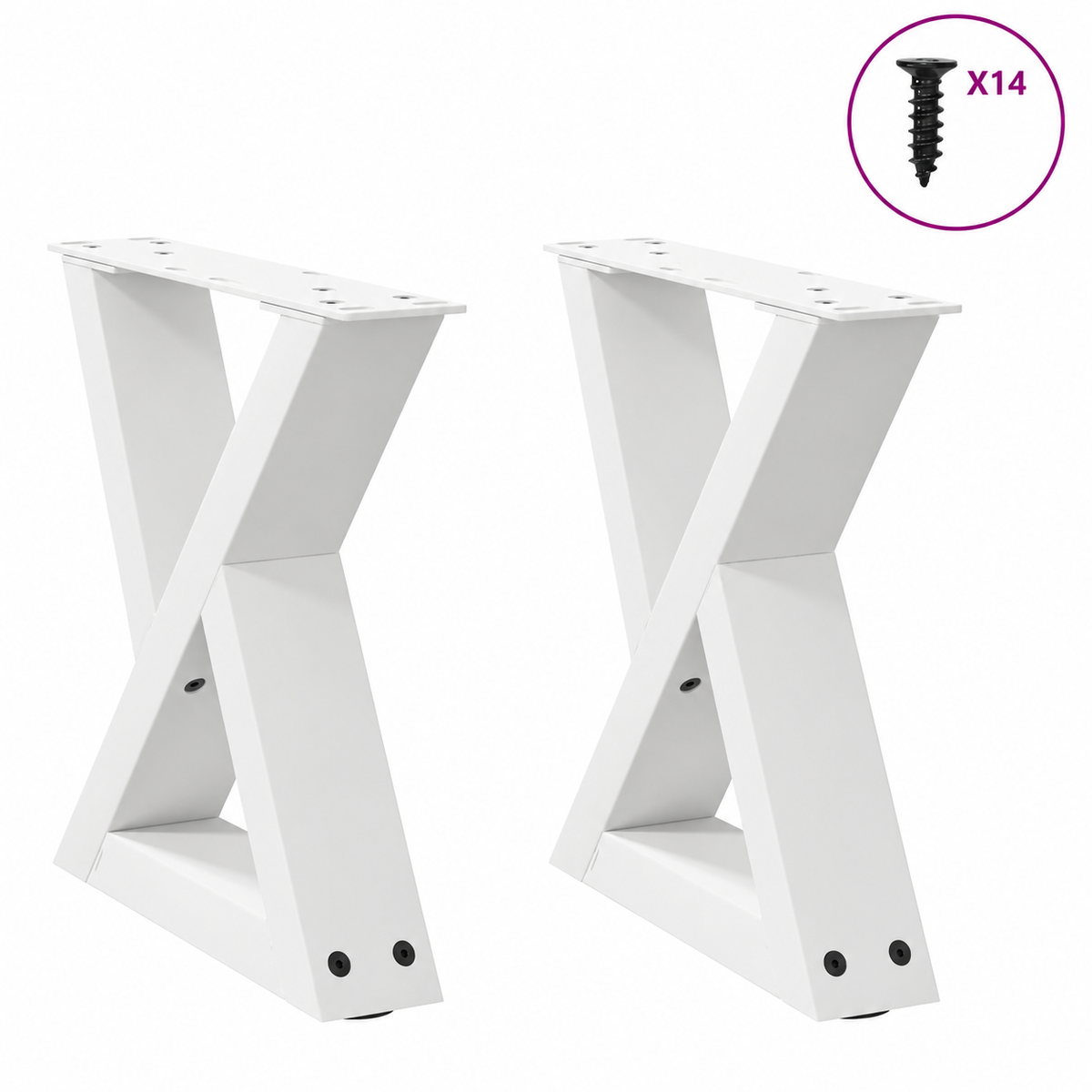 Pied Croisillon 30 x (30-31,3) cm