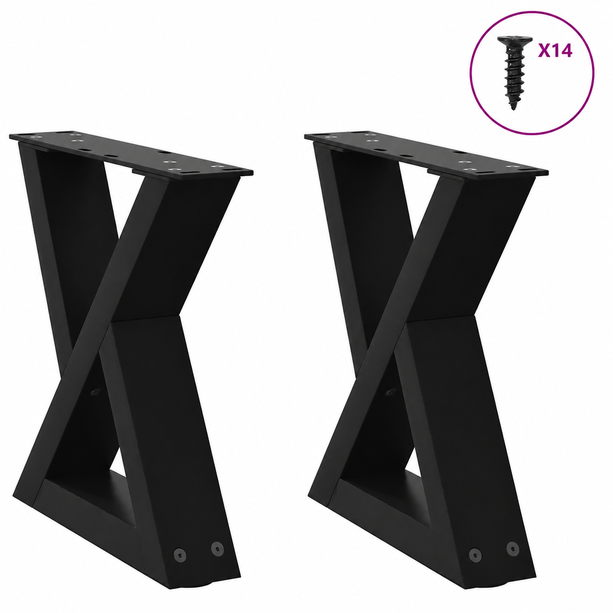 Pied Croisillon 30 x (30-31,3) cm