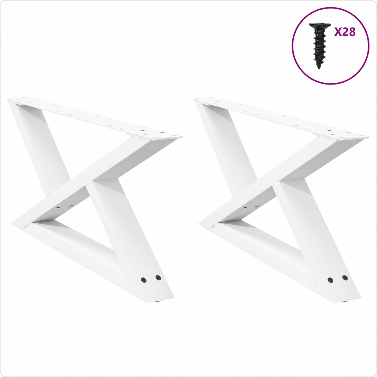 Pied Croisillon 70 x (30-31,3) cm